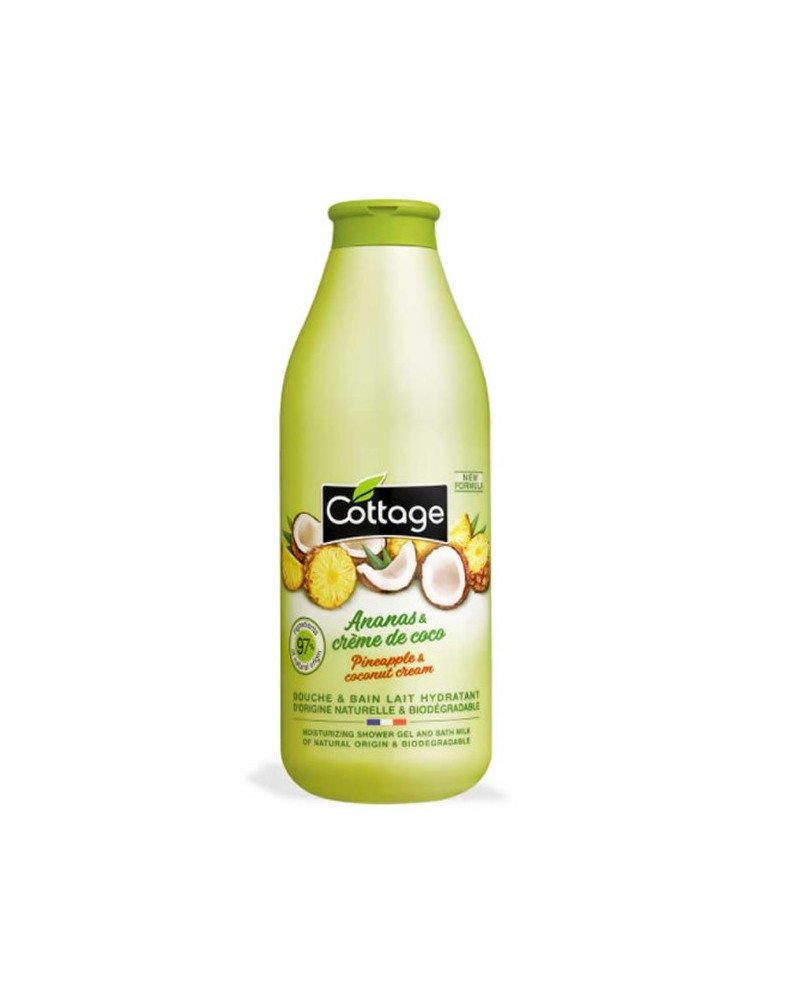 Cottage Piña Y Coco Gel De Ducha De Leche 750ml