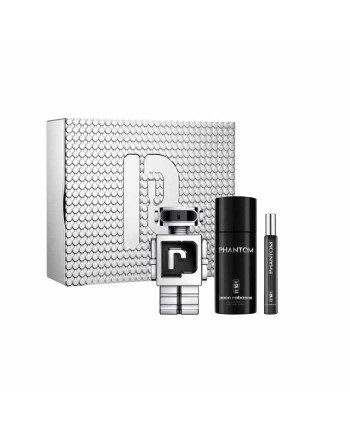 Paco Rabanne Phantom Eau De Toilette Spray 100ml Set 3 Piezas