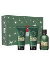 Dsquared Green Wood Eau De Toilette 100Ml + Balsamo After Shave 75Ml + Gel De Baño Perfumado 75Ml