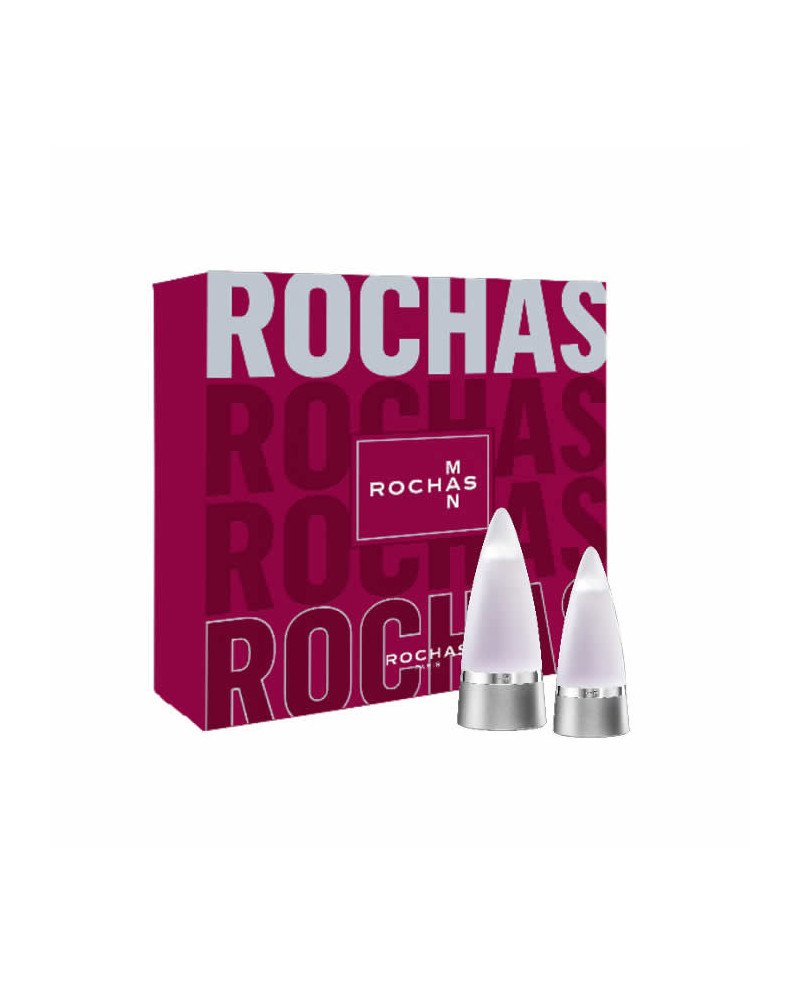 Rochas Man Eau De Toilette Spray 100ml Set 2 Piezas