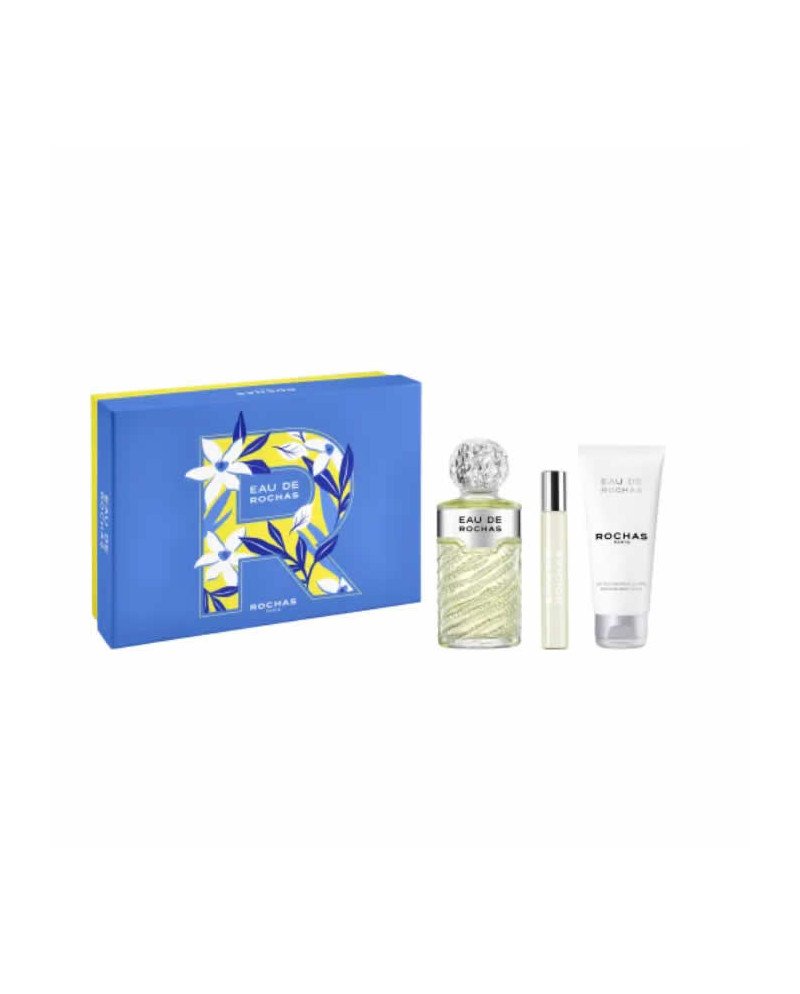 Rochas Eau De Rochas Eau De Toilette Spray 100ml Set 3 Piezas