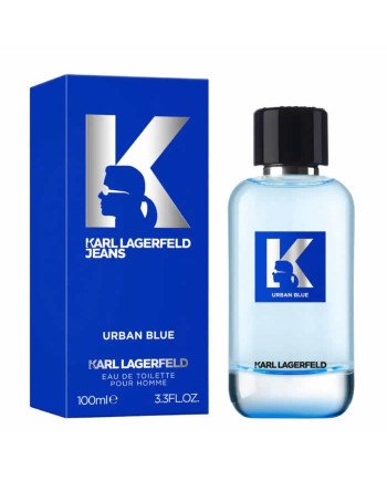 Karl Lagerfeld Jeans Urban Blue Eau De Toilette Spray 100ml