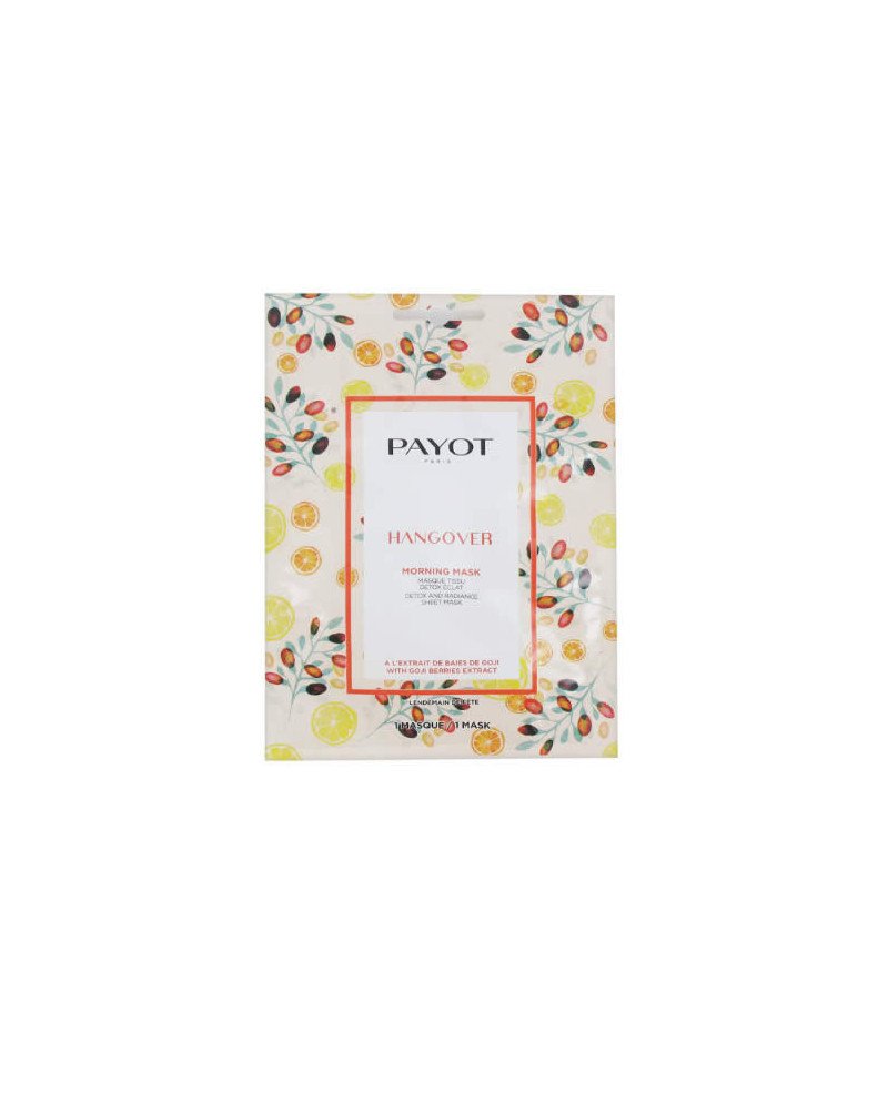 Payot Hangover Mascarilla De Tejido Detoxificante Iluminadora