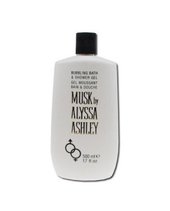 Alyssa Ashley Musk Bubbling Bath y Shower Gel 500ml