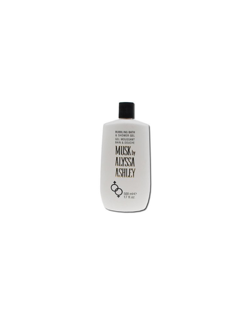 Alyssa Ashley Musk Bubbling Bath y Shower Gel 500ml