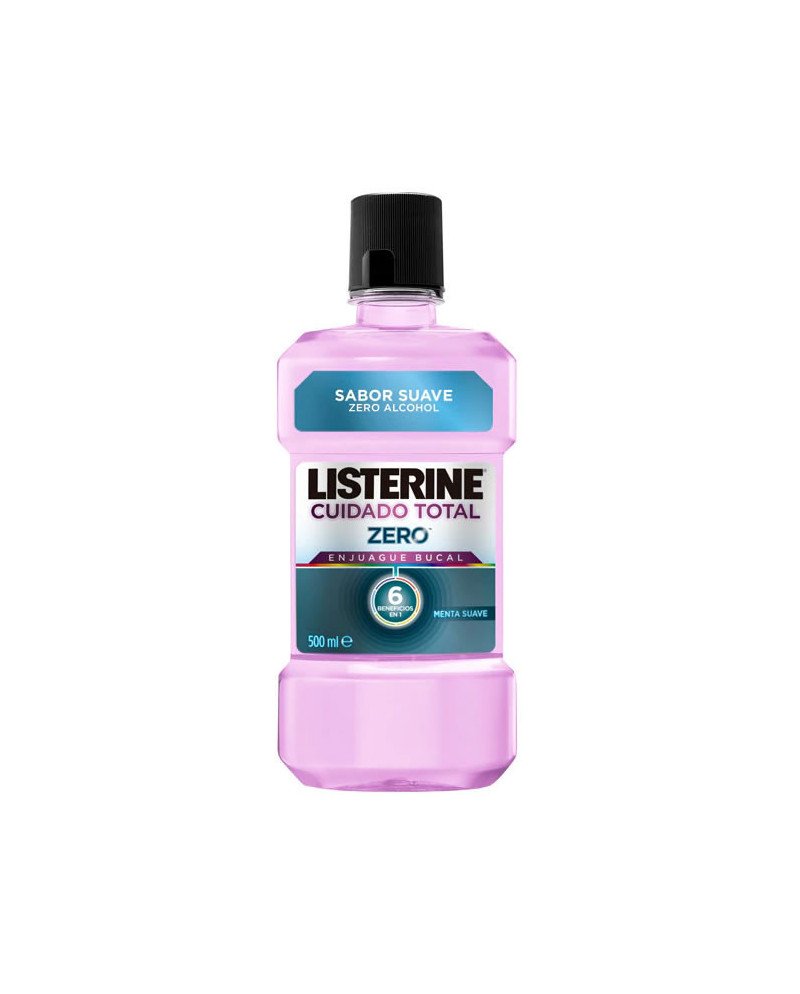 Listerine Cuidado Total Zero Alcohol Enjuague Bucal 500ml
