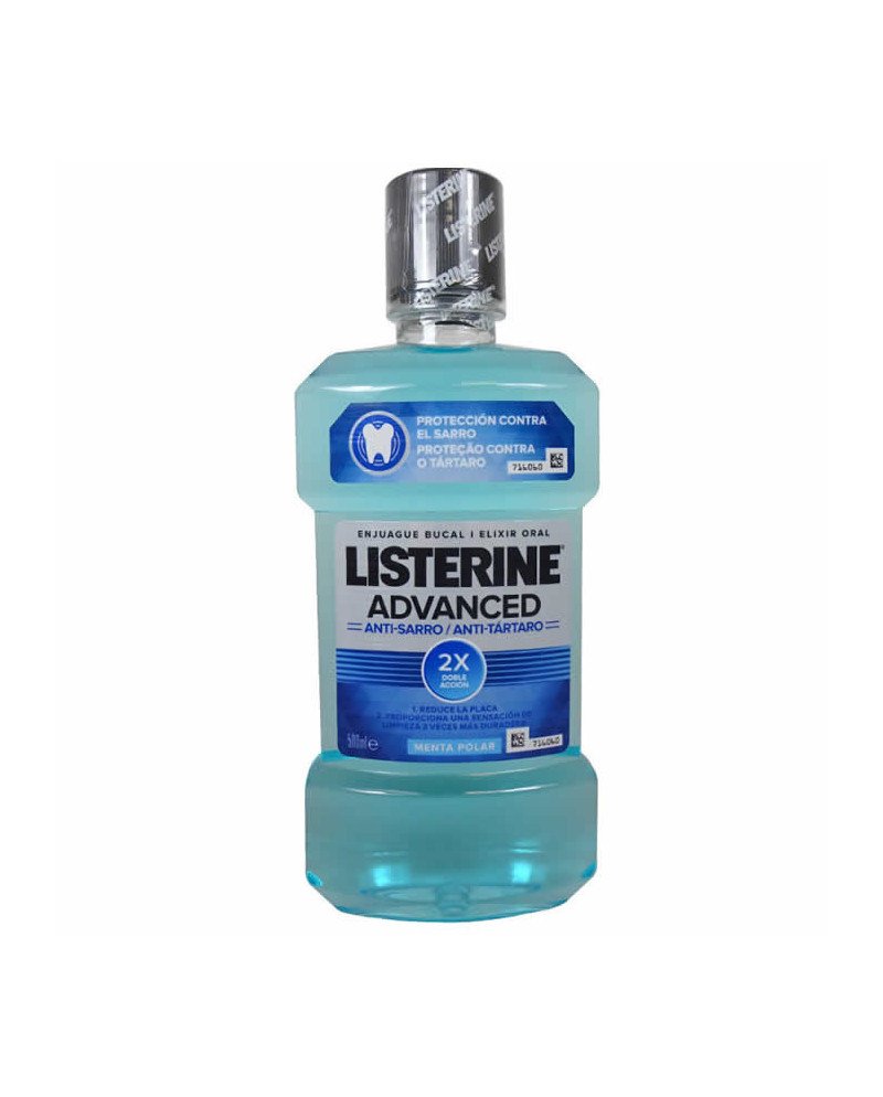 Listerine Advanced Anti-Sarro Enjuague Bucal 500ml