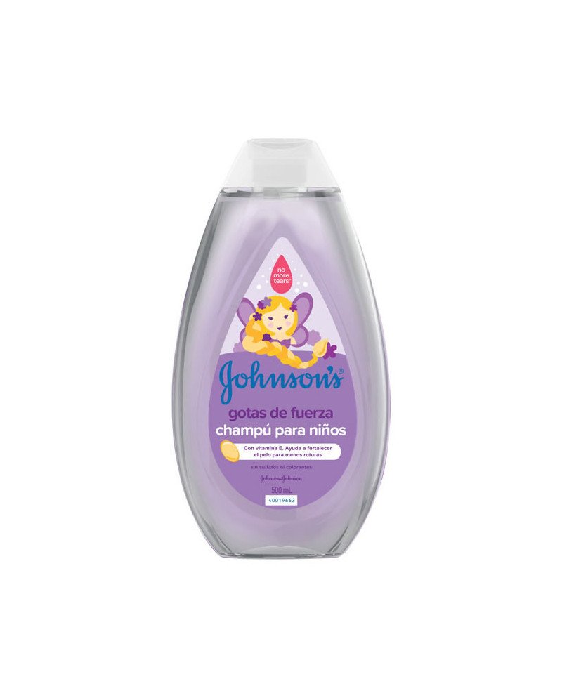 Johnsons Gotas De Fuerza Champú Para Niños 500ml