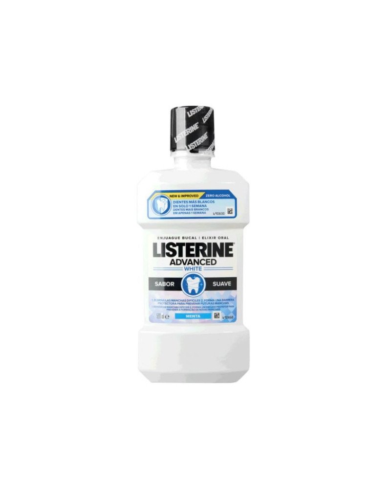 Listerine Advanced White Enjuague Bucal 500ml
