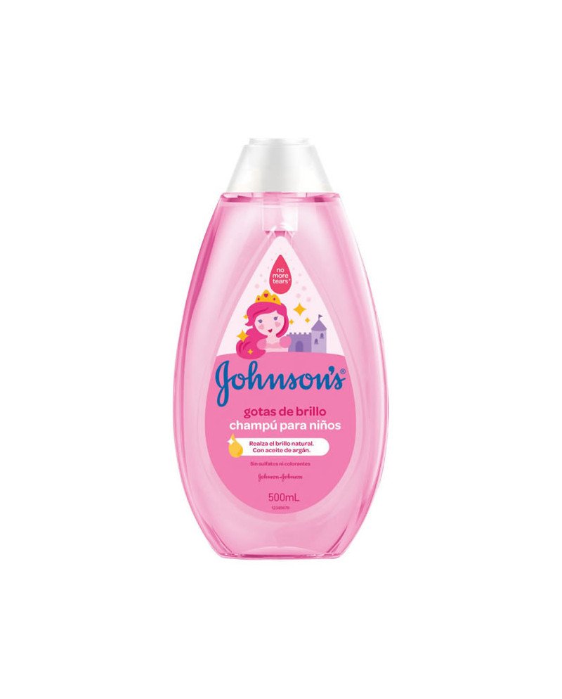 Johnsons Gotas De Brillo Champú Para Niños 500ml
