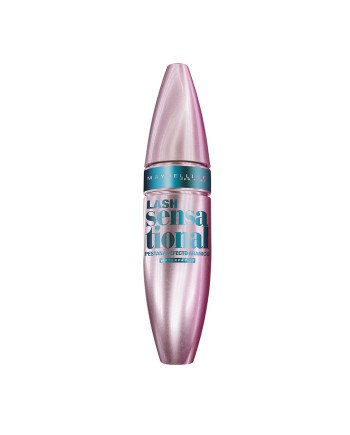 Maybelline Lash Sensational Wateproof Máscara De Pestañas Negra Volu