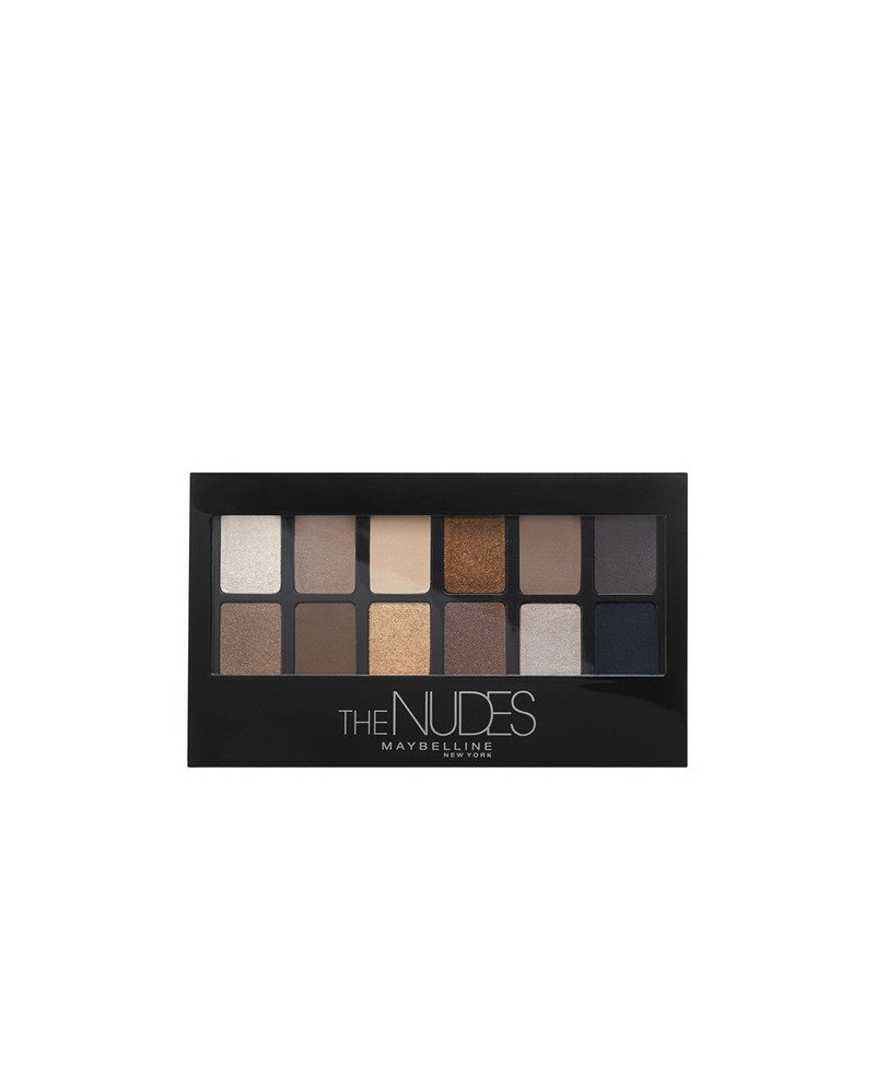 Maybelline The Nudes Paleta De Sombras De Ojos 12 Sombras Colores Nude