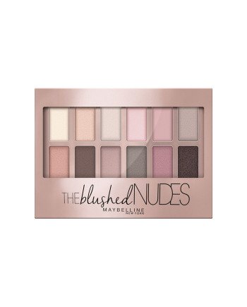 Maybelline The Blushed Nudes Paleta De Sombras De Ojos 12 Sombras Colo