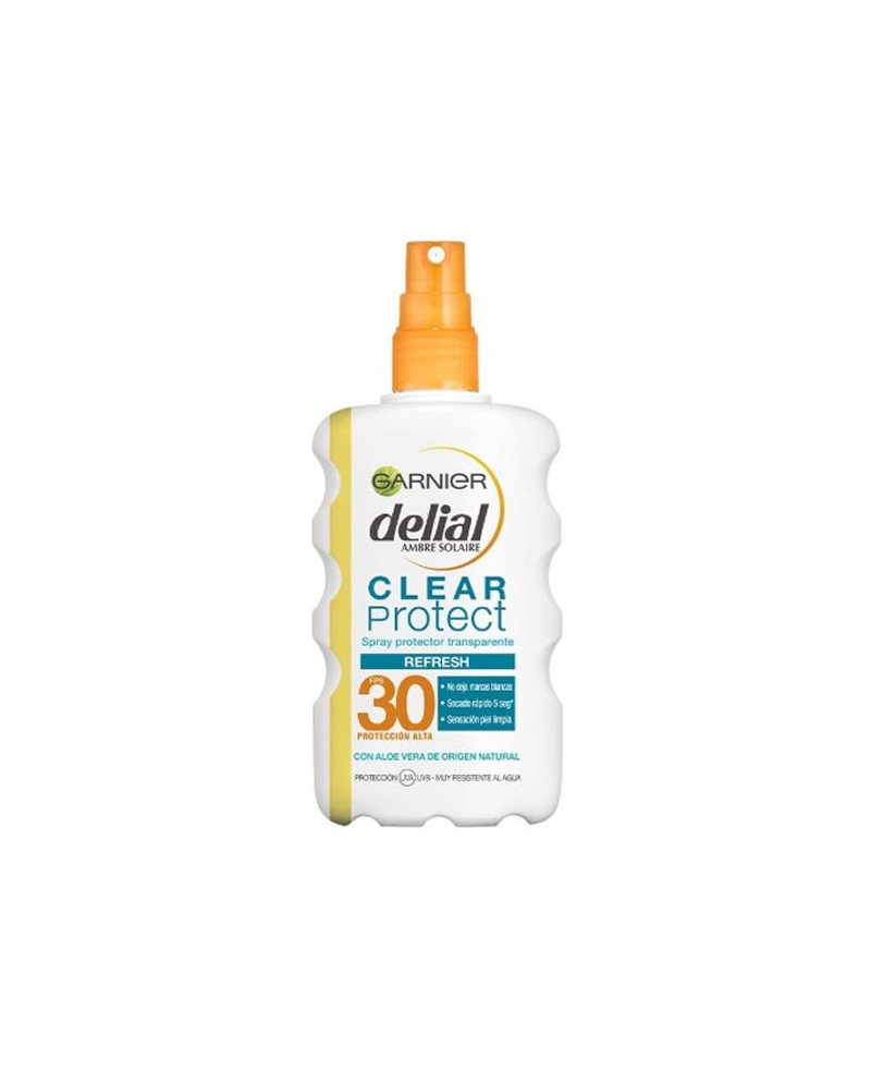 Delial Clear Protect Spray Protector Transparente Spf30 200ml