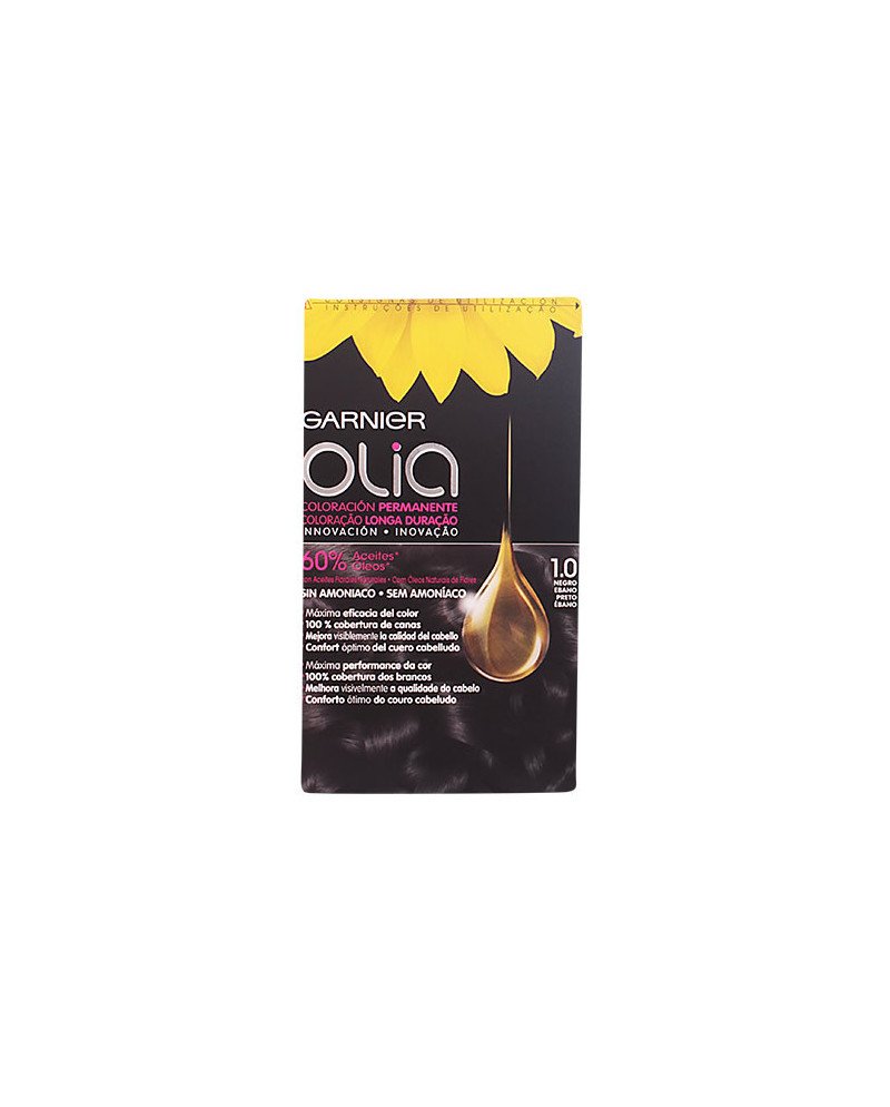 Garnier Olia Permanent Coloring 1,0 Black Ebony