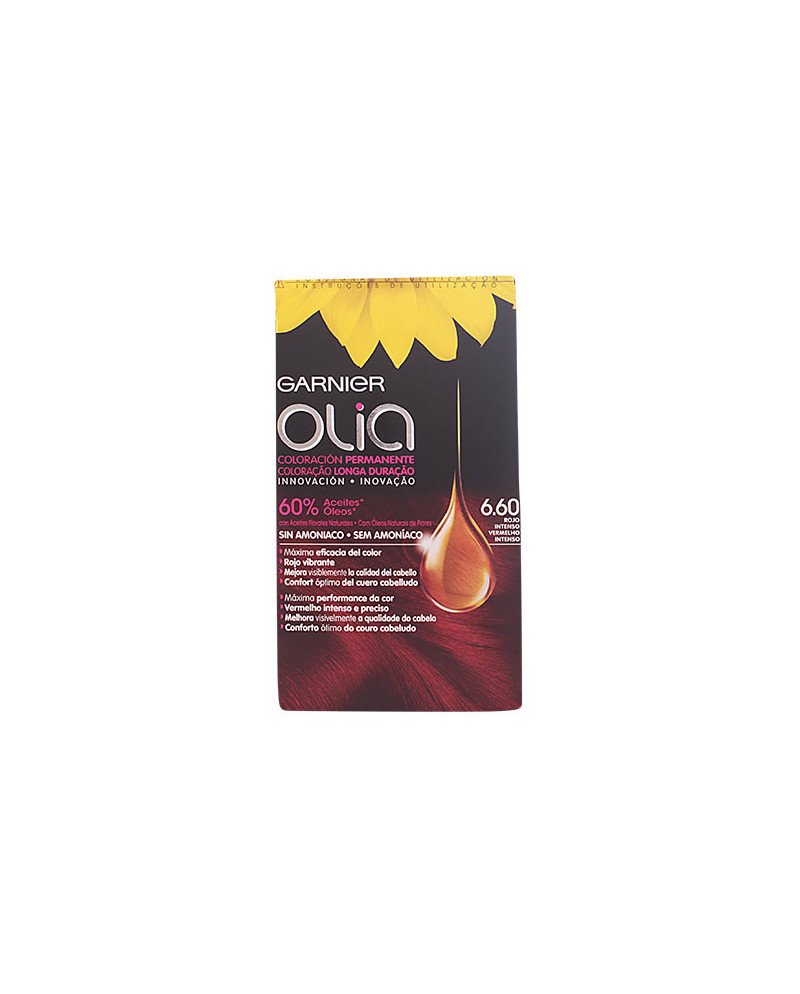 Garnier Olia Permanent Coloring 6,60 Rojo Intenso