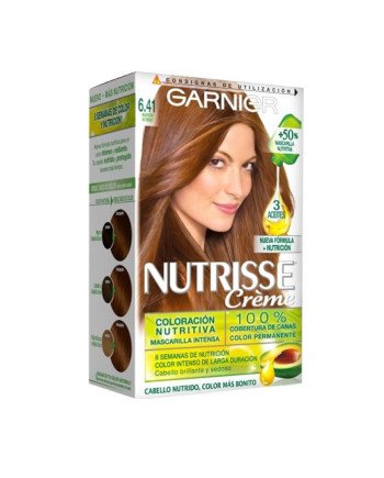 Garnier Nutrisse Crème Coloración Nutritiva 6.41 Marrón Intenso