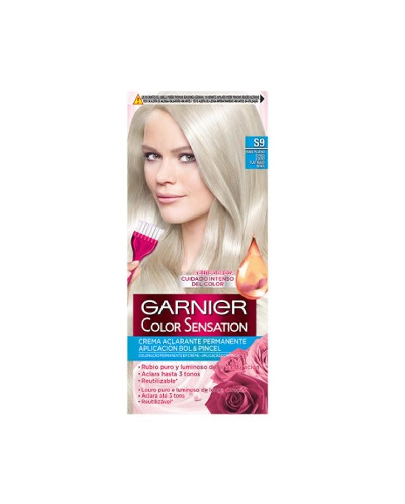 Garnier Color Sensation S9 Rubio Platino Ceniza