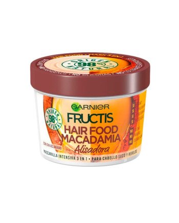 Garnier Fructis Hair Food Macadamia Mascarilla Alisadora 390ml