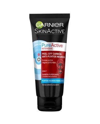 Garnier Pure Active Intensive Mascarilla Peel Off Carbon Anti Puntos N