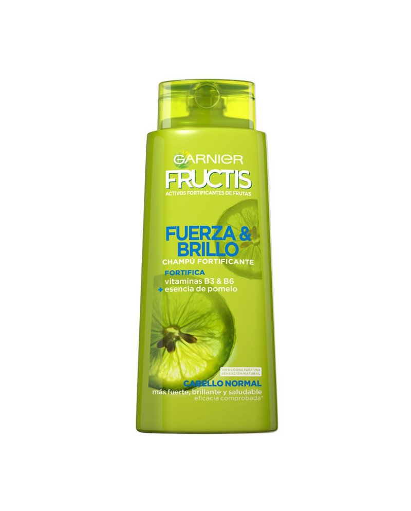 Garnier Fructis Fuerza y Brillo Champú Cabello Normal 690ml