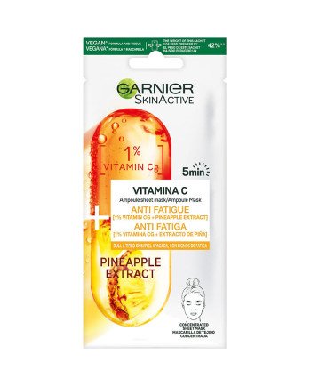 Garnier SkinActive Mascarilla Facial Antifatiga Con Extracto De Piña