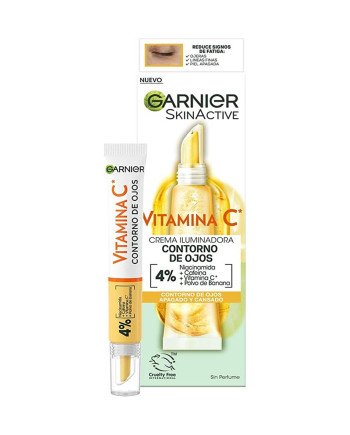 Garnier Skinactive Vitamina C Crema Iluminador Contorno De Ojos 15ml