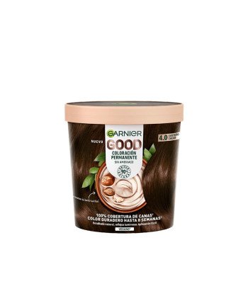 Garnier Good Coloración Permanente 4,0 Castaño Cacao 1 U
