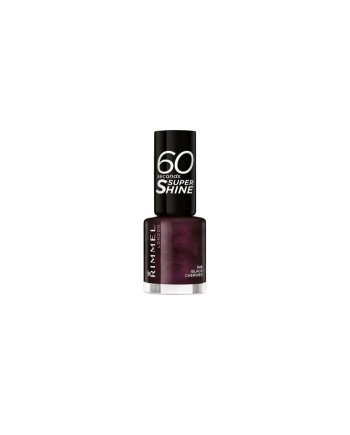 Rimmel Esmalte De Uñas 60 Seconds Super Shine 345 Black Cherries