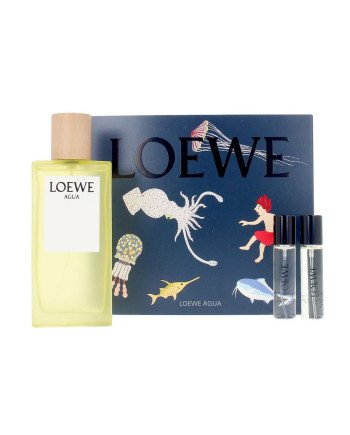 Loewe Agua Loewe Eau De Toilette 100Ml Vaporizador + Miniatura 10Ml + Agua Drop 10Ml
