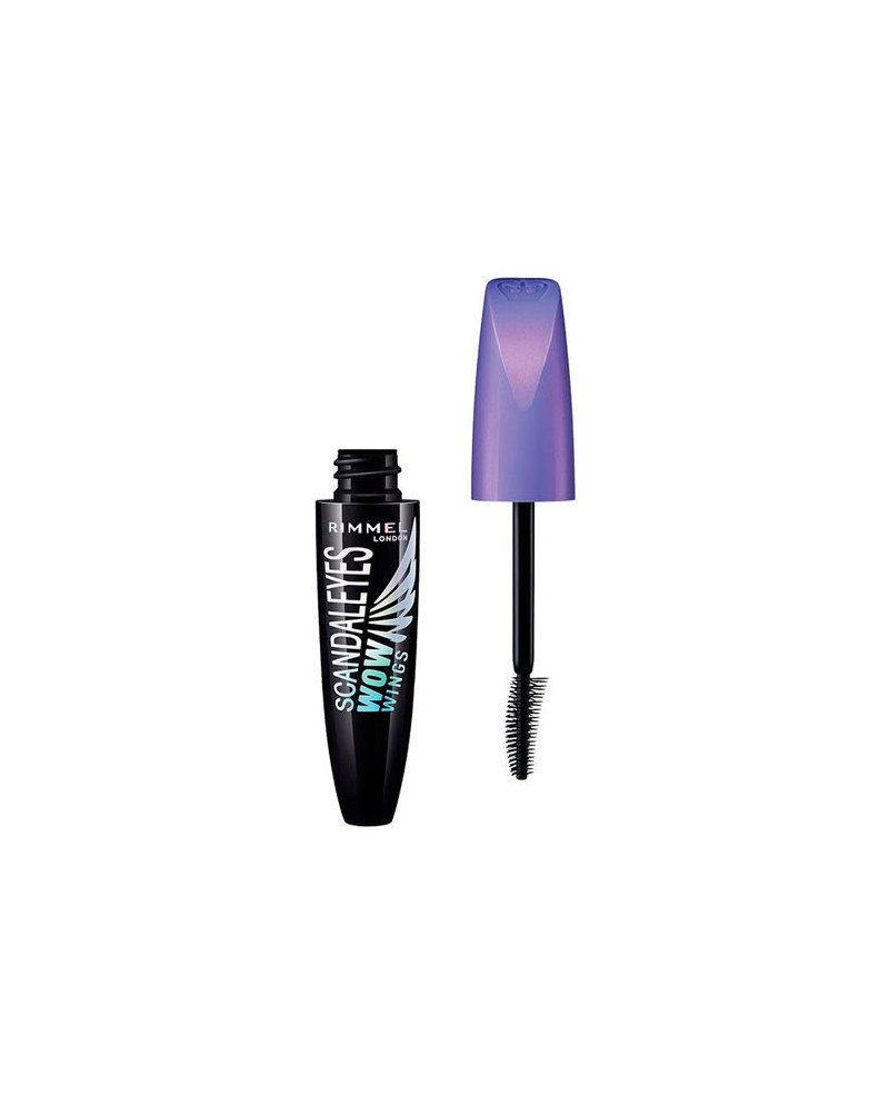 Rimmel London Scandaleyes Wow Wings Máscara De Pestañas 003 Negro Ex