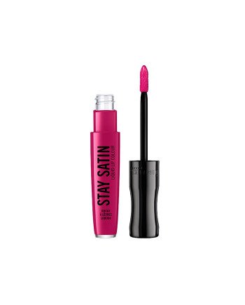 Rimmel London Stay Satin Brillo Barra De Labios Líquida 430 For Sure
