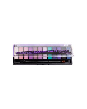 Rimmel London Magnif'Eyes Paleta Sombra De Ojos 008 Electric Violet 12
