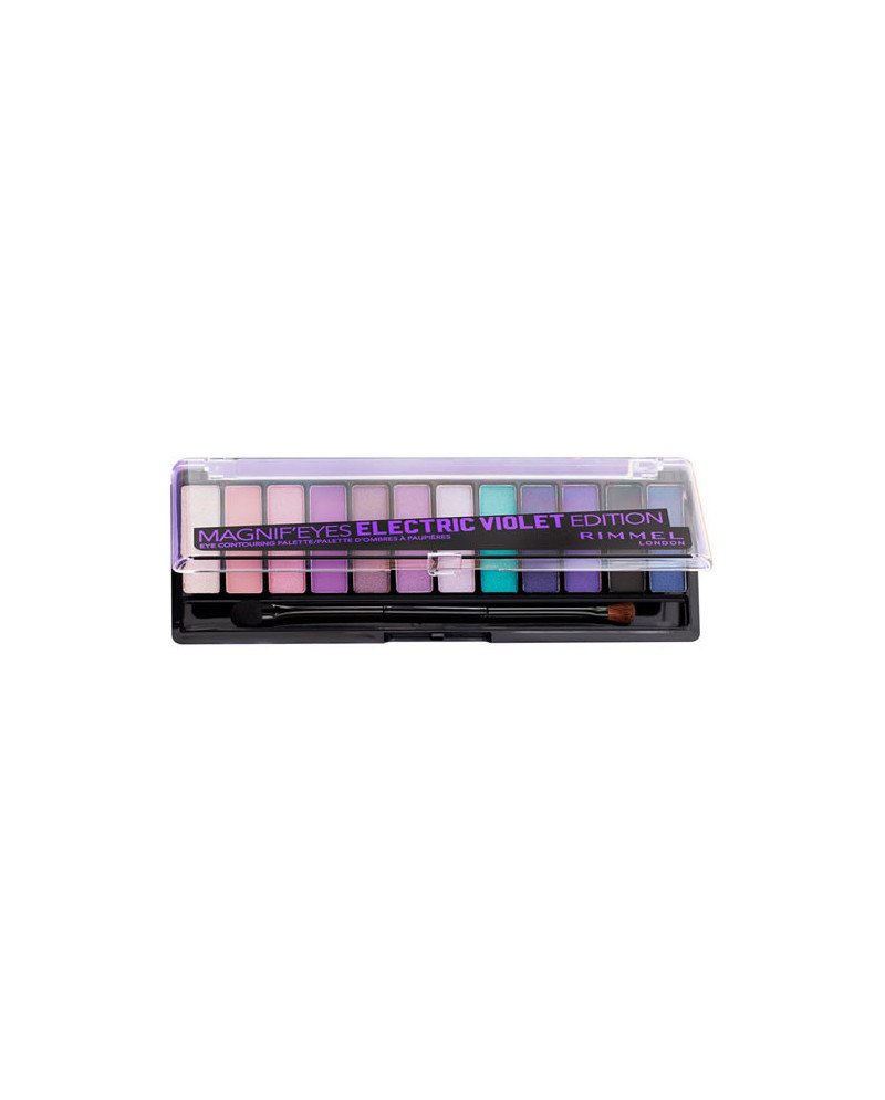 Rimmel London Magnif'Eyes Paleta Sombra De Ojos 008 Electric Violet 12