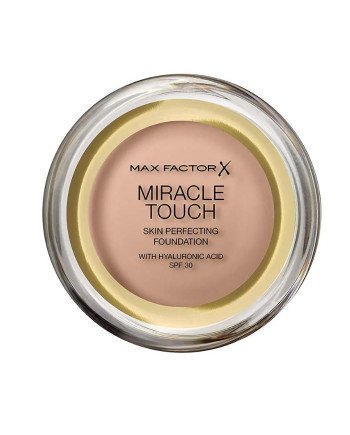 Max Factor Miracle Touch Skin Perfecting Foundation Spf30 045 Warm Alm