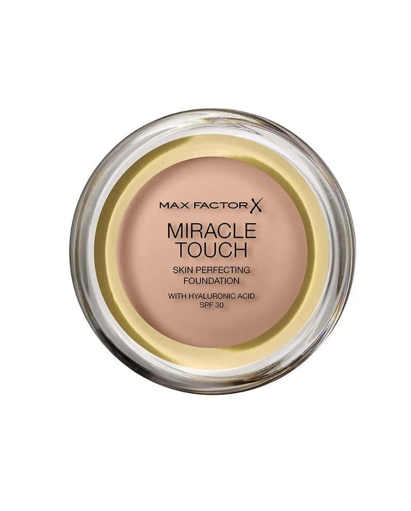 Max Factor Miracle Touch Skin Perfecting Foundation Spf30 045 Warm Alm