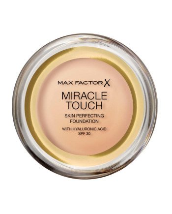 Max Factor Miracle Touch Skin Perfecting Foundation Spf30 085 Caramel