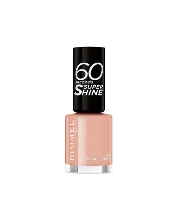 Rimmel Esmalte De Uñas 60 Seconds Super Shine 708 Kiss In The Nude