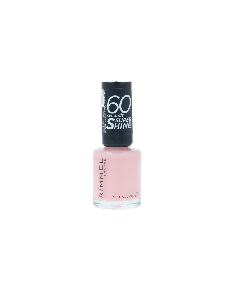 Rimmel Esmalte De Uñas 60 Seconds Super Shine 722 All Nails On Deck