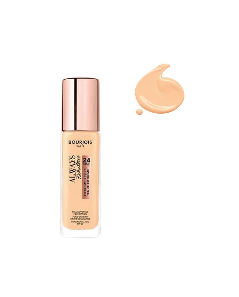 Bourjois Always Fabulous Foundation 24H Spf20 120 Claer Ivory 30ml