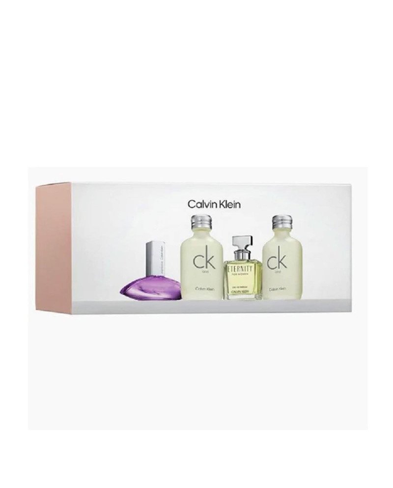 Calvin Klein One Eau De Toilette 10Ml + Calvin Klein Eau De Toilette 10Ml + Eternity 5Ml + Euphoria 5Ml