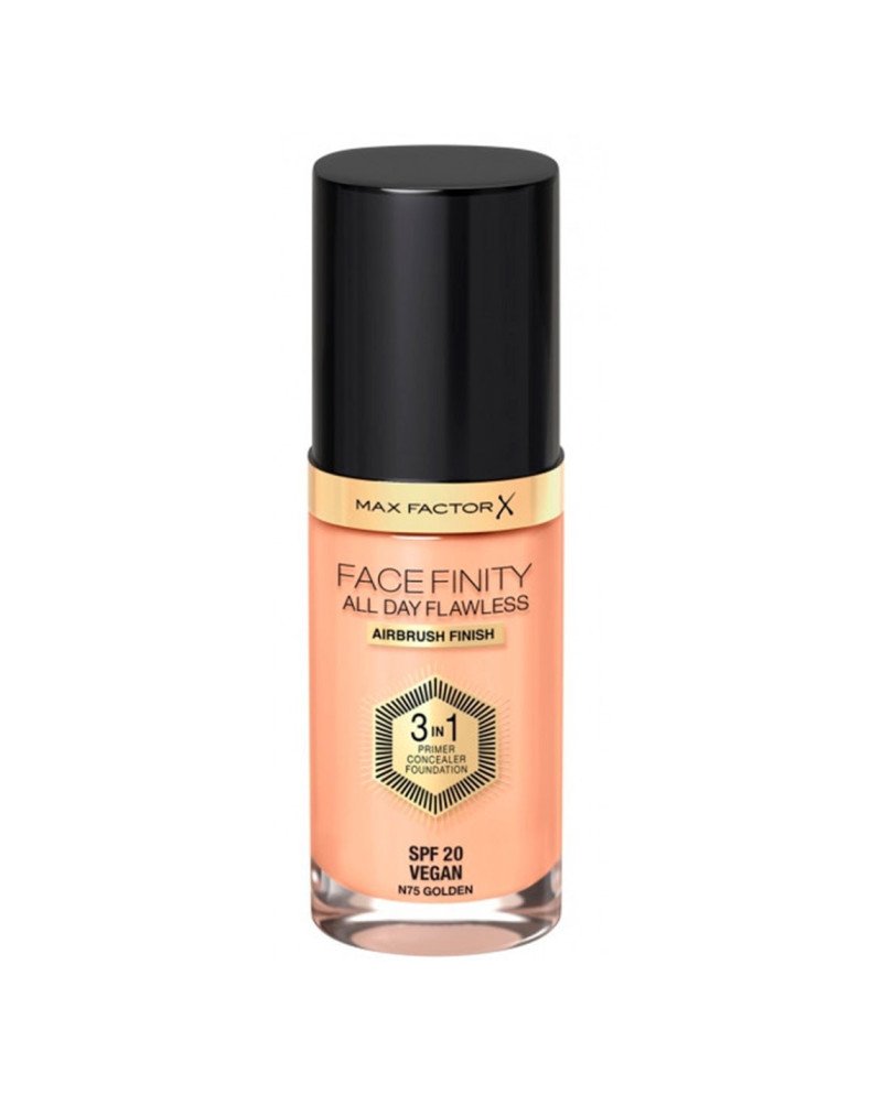 Max Factor Facefinity 3in1 Primer, Concealer y Foundation 75-Golden 30