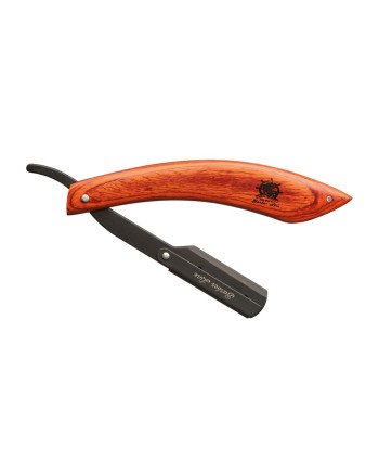 Barber Line Mango De Madera Navaja De Afeitar 1Un
