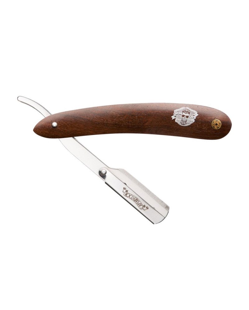 Captain Cook Mango De Madera Navaja De Afeitar 1Un