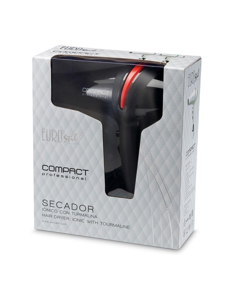 Eurostil Compact Profesional Secador Con Turmalina 2000W 1Un