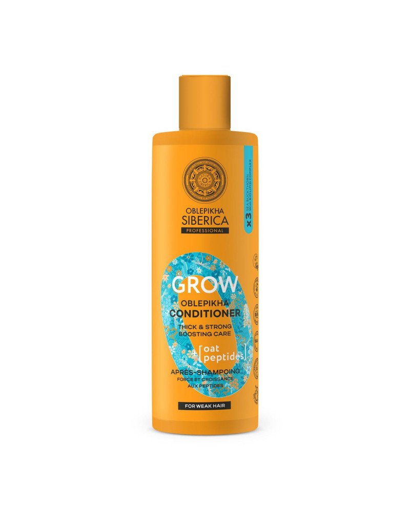 Oblepikha Grow Peptides Acondicionador Cabello Debil 400Ml