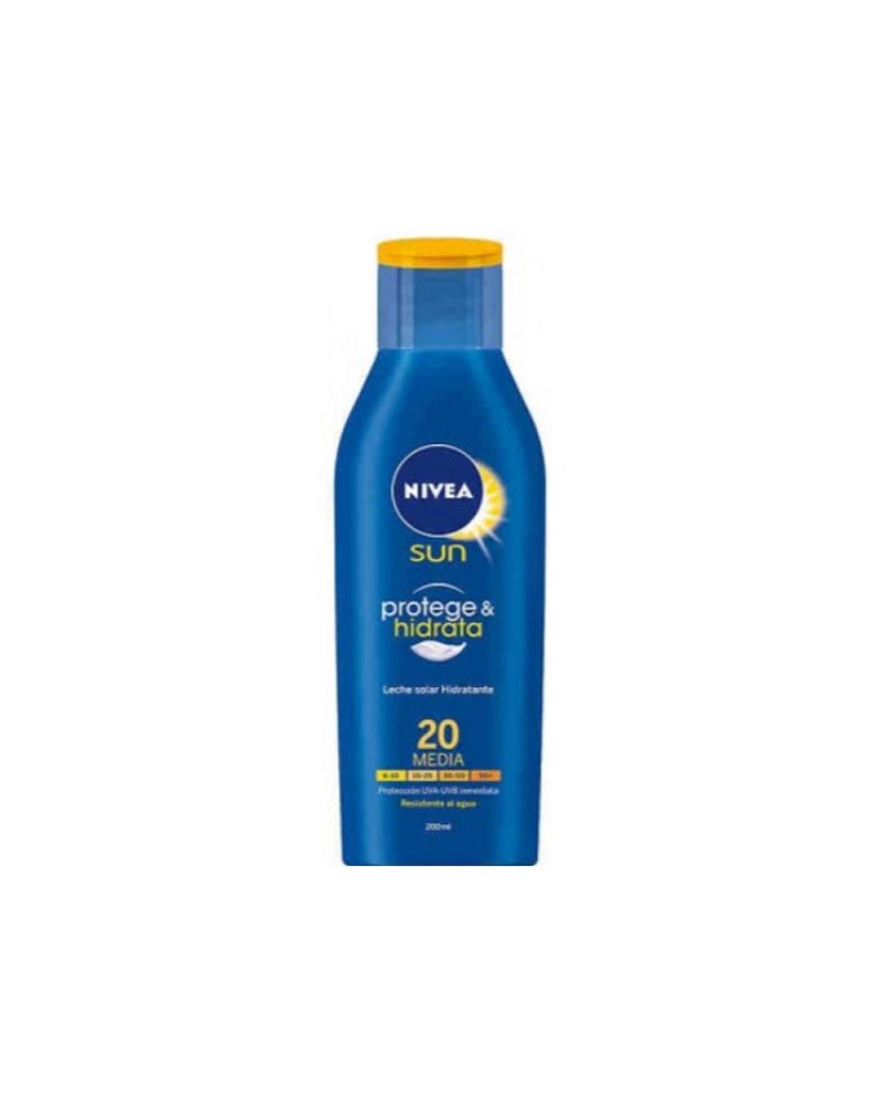 Nivea Sun Protege E Hidrata Leche Solar Spf20 200ml