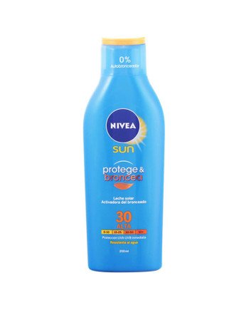 Nivea Sun Leche Solar Protege Y Broncea Spf30 200ml