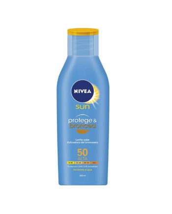 Nivea Sun Leche Solar Protege Y Broncea Spf50 200ml