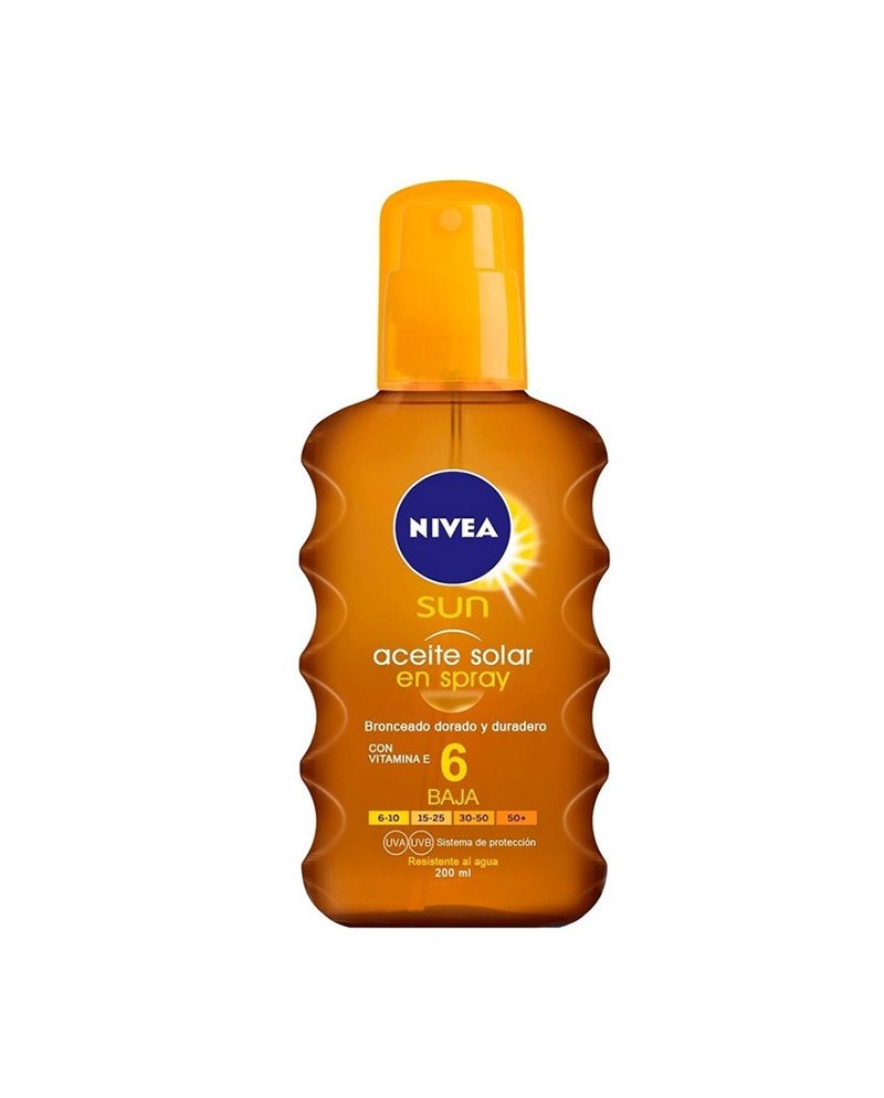 Nivea Sun Aceite Solar Spray Spf 6 200ml